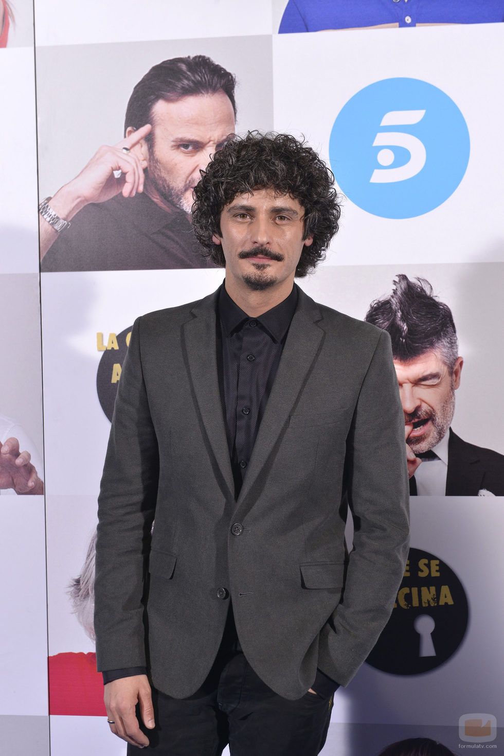 Antonio Pagudo en el estreno de la octava temporada de 'La que se avecina'