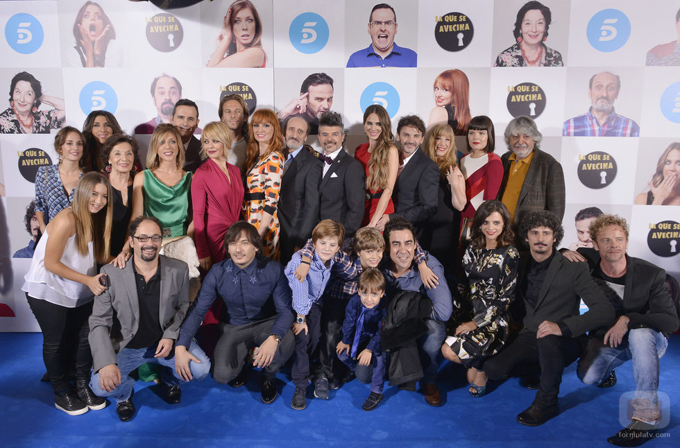 Todos los actores de 'La que se avecina' en el estreno de la octava temporada