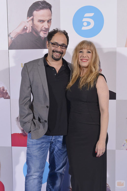 Jordi Sánchez y Nathalie Seseña en el estreno de la octava temporada de 'La que se avecina'