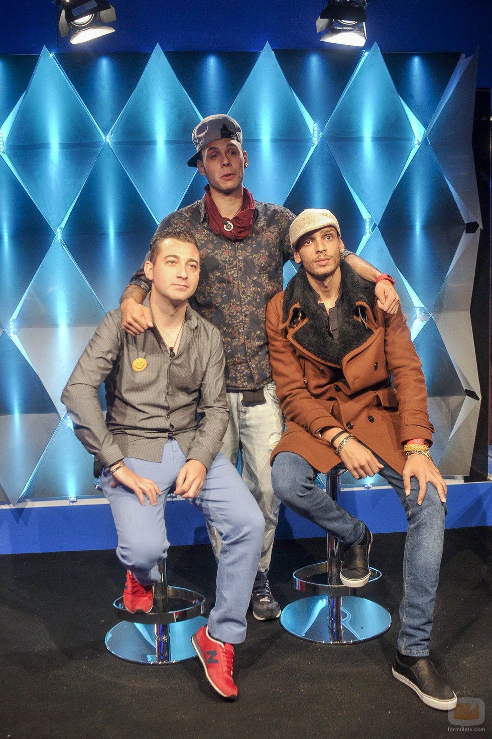 Omar, Vitín y Alfredo en 'Gran Hermano 15'