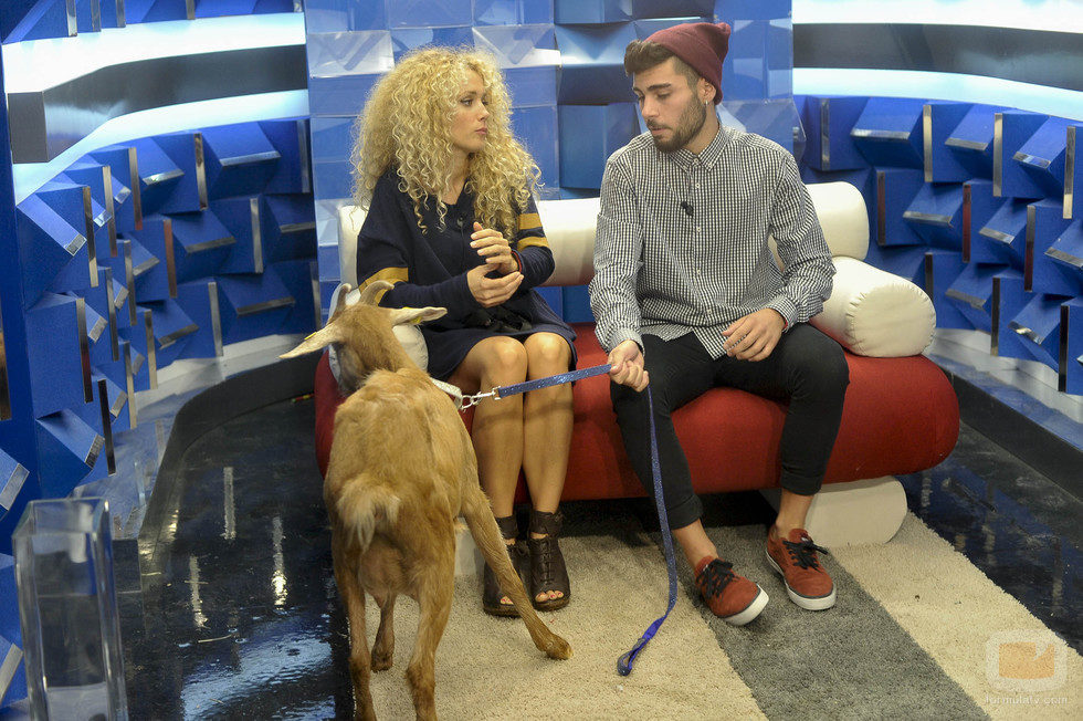 Hugo, Azahara y Rubia en 'Gran Hermano 15'