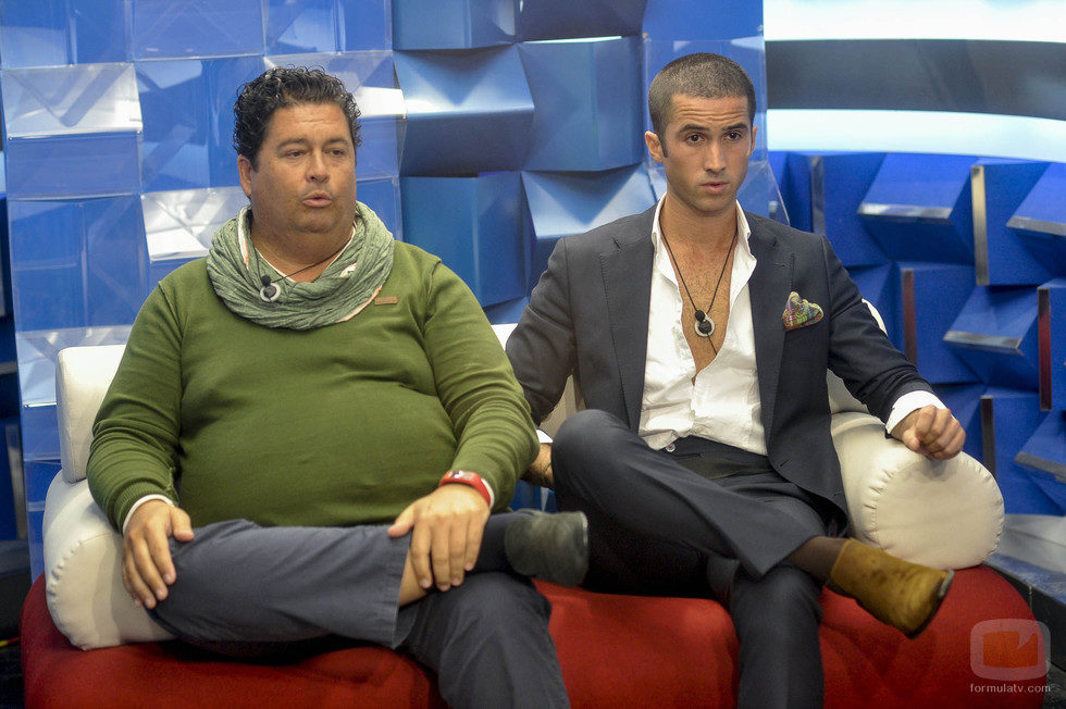 Fran y Luis en 'Gran Hermano 15'