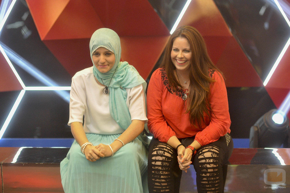 Las nominadas en la sala de expulsión de 'Gran Hermano 15'