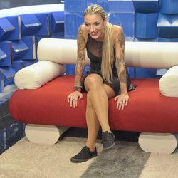 Paula en el confesionario en la gala 7 de 'GH 15'