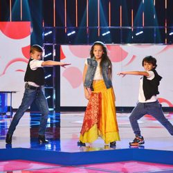 Iván Carrasco, Lucía de Col y Arturo Fajardo en 'Pequeños gigantes'