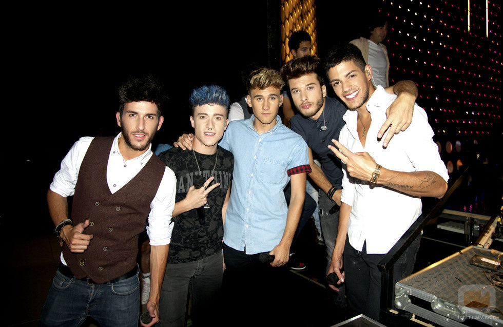El grupo Auryn en la gala 3 de 'Pequeños gigantes'