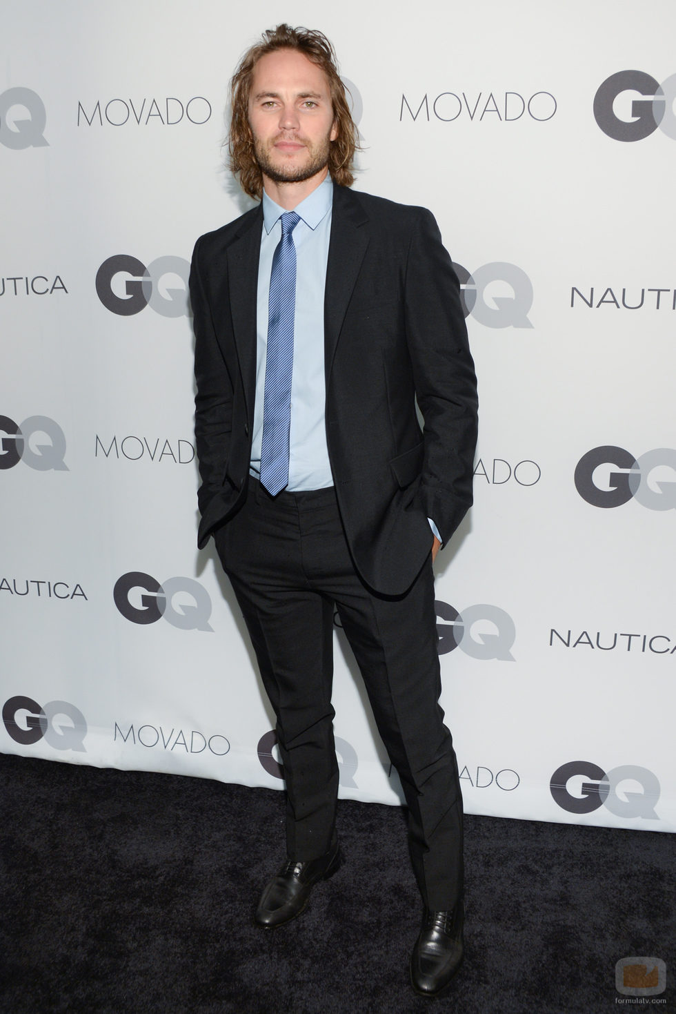 Taylor Kitsch en la Fiesta GQ de Nueva York