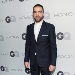 Zachary Quinto en la Fiesta GQ de Nueva York