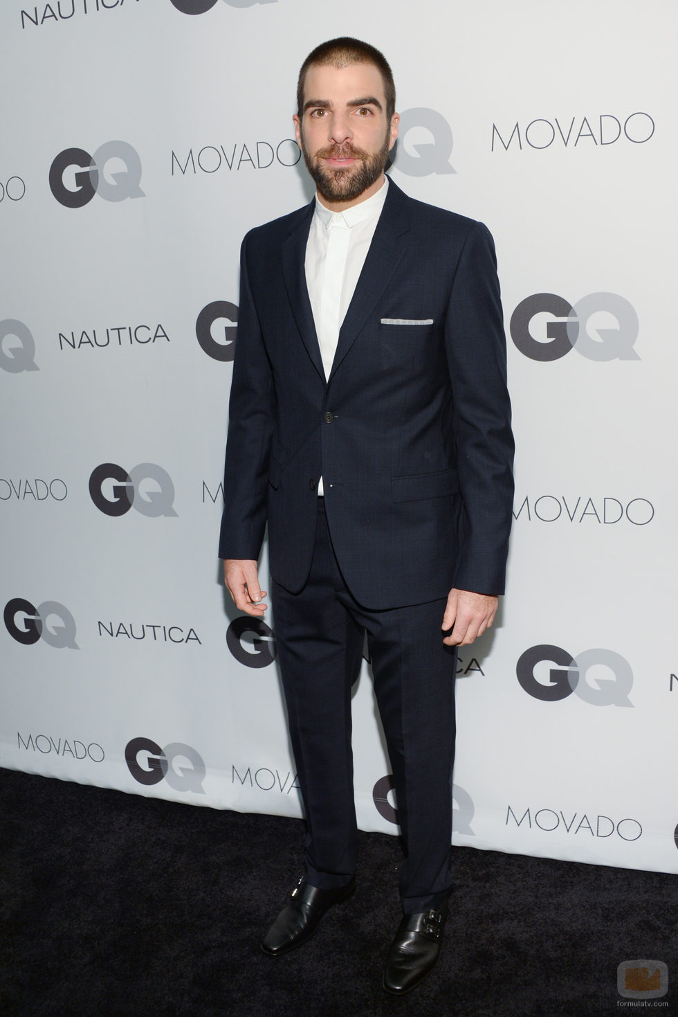 Zachary Quinto en la Fiesta GQ de Nueva York