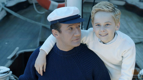 Enrique Aragonés es Juan Carlos de niño y José Luis García Pérez es Don Juan de Borbón en 'El rey'