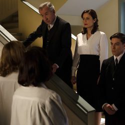 José Sacristán, Aitana Sánchez-Gijón, Adrían Lastra y Benito Sagredo en 'Velvet'