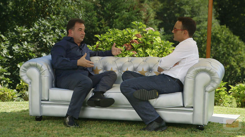 Martin Berasategui y Risto Mejide en 'Viajando con Chester'