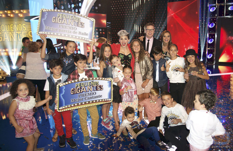 Todos los concursantes de 'Pequeños Gigantes'