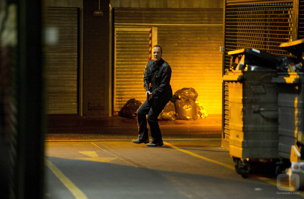 Jack Bauer en un callejón en '24: Vive otro día'
