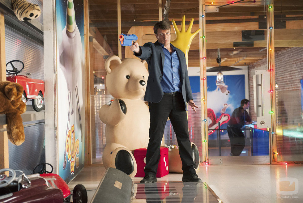 Nathan Fillion en la séptima temporada de 'Castle'