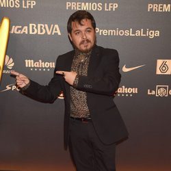 Jimmy Barnatán en los Premios LFP 2014