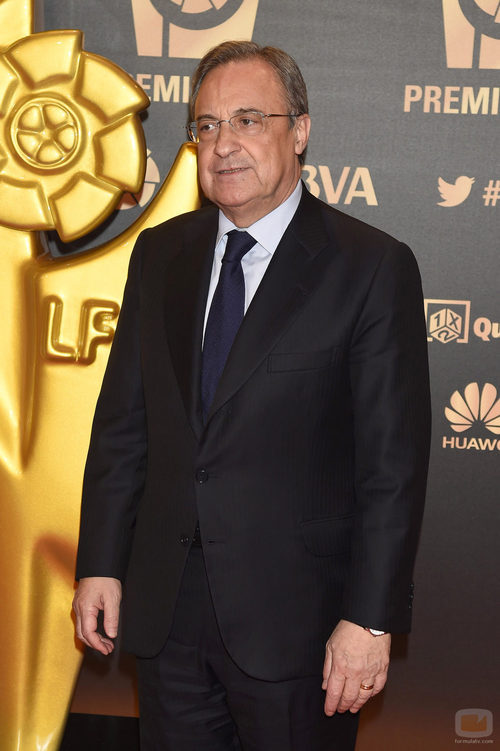 Florentino Pérez en los Premios LFP 2014