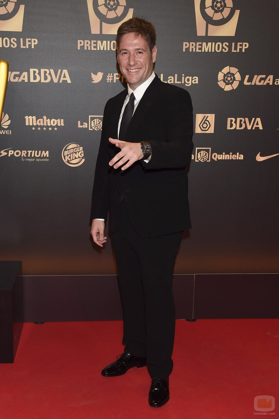 Carlos Latre en los Premios LFP 2014
