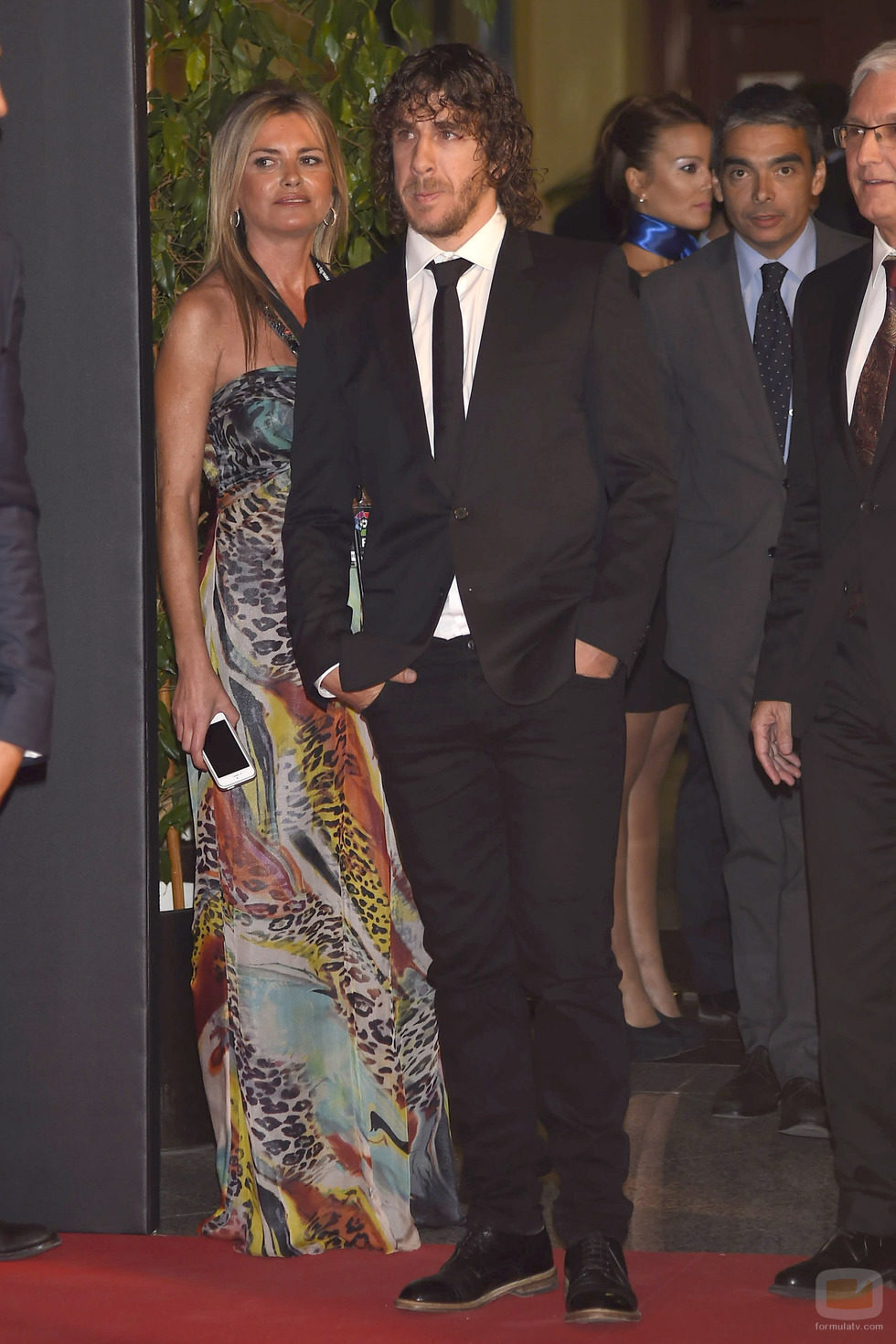 Carles Puyol en los Premios LFP 2014