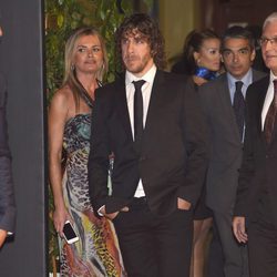 Carles Puyol en los Premios LFP 2014
