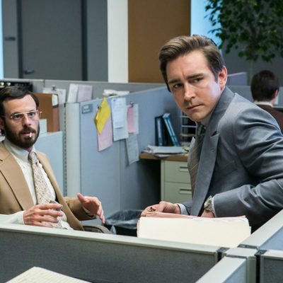 Joe MacMillan y Gordon Clark en 'Halt and Catch Fire'