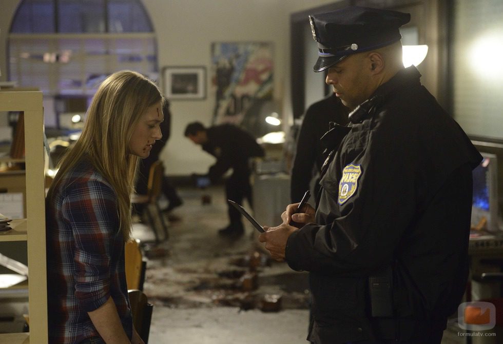 Christine Rosa en 'The Divide'