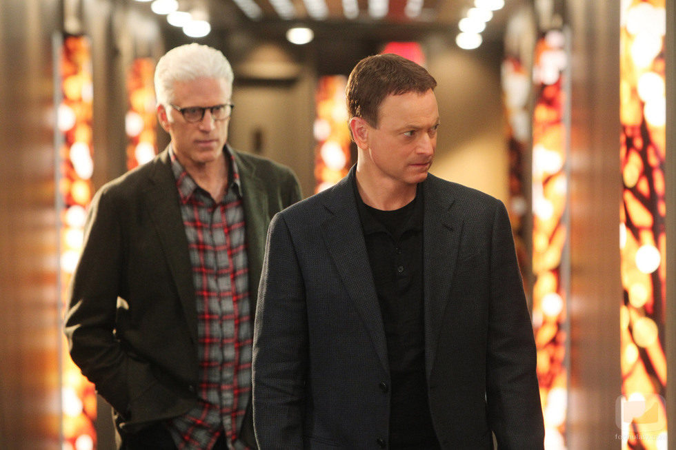 Ted Danson y Gary Sinise en el cross over de 'CSI: Las Vegas' y 'CSI: Nueva York'