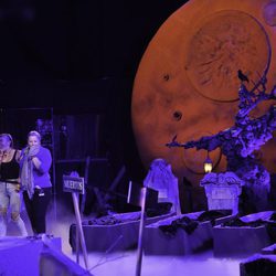 Paula y Loli asustadas por la prueba de Halloween en 'GH 15'