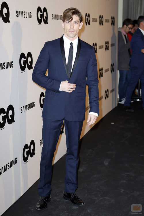 Adrián Lastra en los Premios GQ Hombres del Año 2014