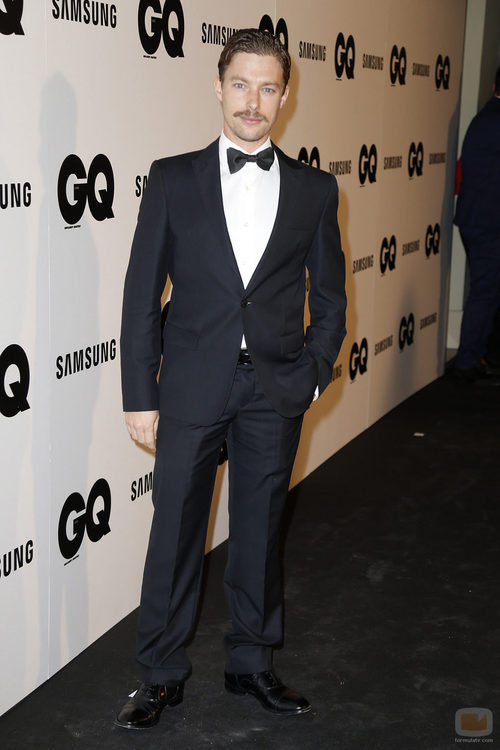 Jan Cornet en los Premios GQ Hombres del Año 2014