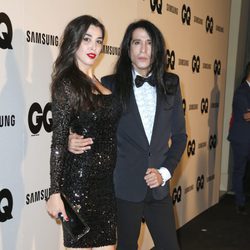 Mario Vaquerizo y su hermana Marta en los Premios GQ Hombres del Año 2014