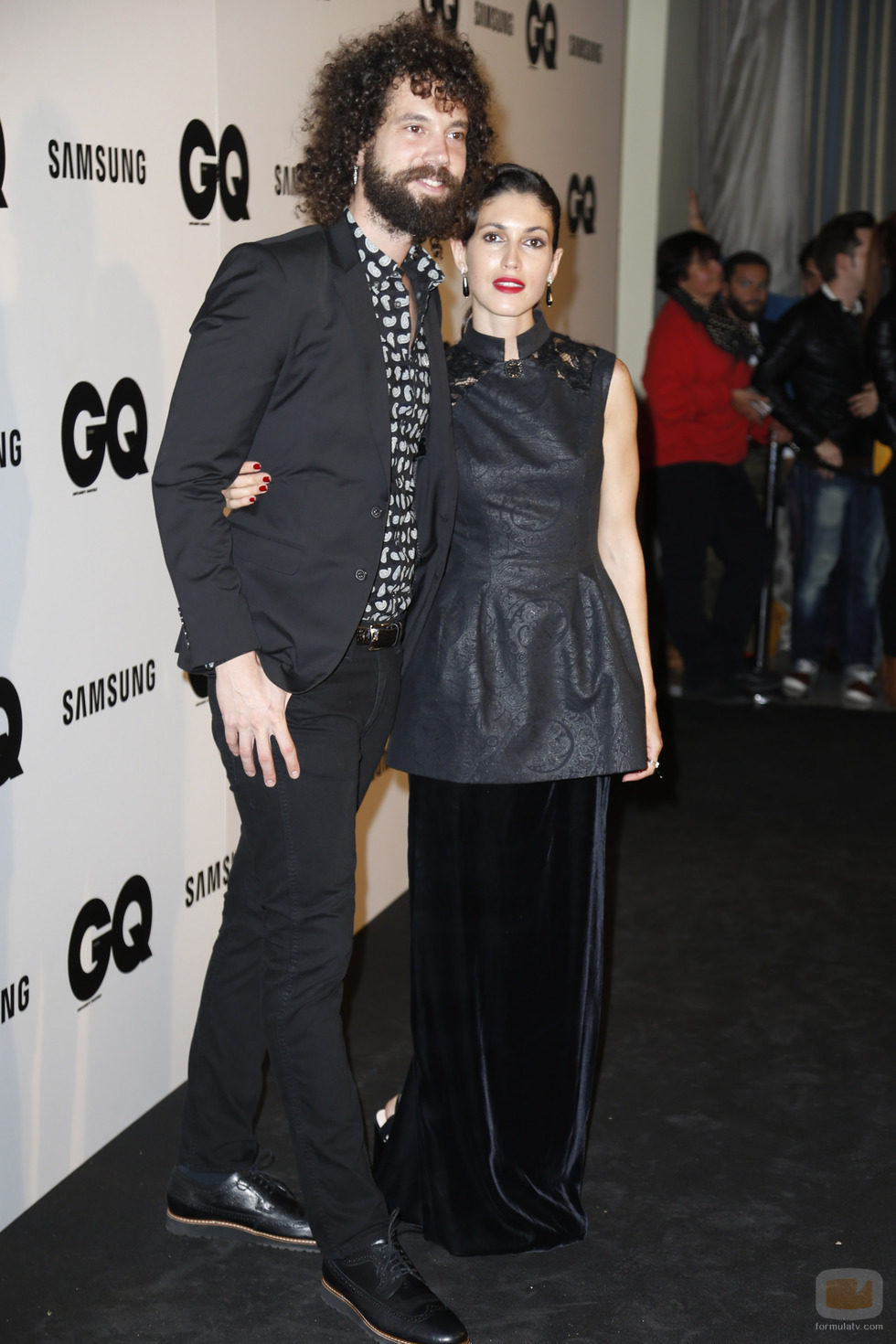 Juan Ibáñez y Nerea Barros en los Premios GQ Hombres del Año 2014