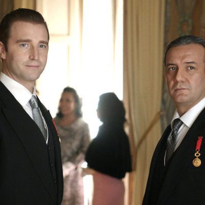 Juan de Borbón y Juan Carlos en 'El rey'