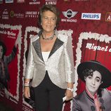 Conchita Pérez en el estreno de la obra de teatro 'Miguel de Molina al desnudo'