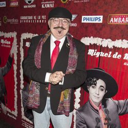 Moncho Borrajo en el estreno de la obra de teatro 'Miguel de Molina al desnudo'