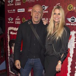 Kiko Matamoros y Makoke en el estreno de la obra de teatro 'Miguel de Molina al desnudo'