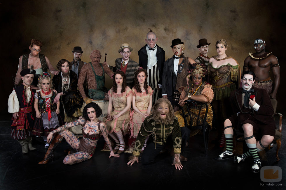 El elenco del musical "Side Show"