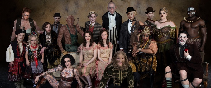 El elenco del musical "Side Show