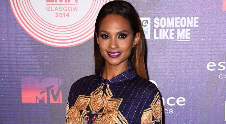 Alesha Dixon en la alfombra roja de los MTV EMA 2014