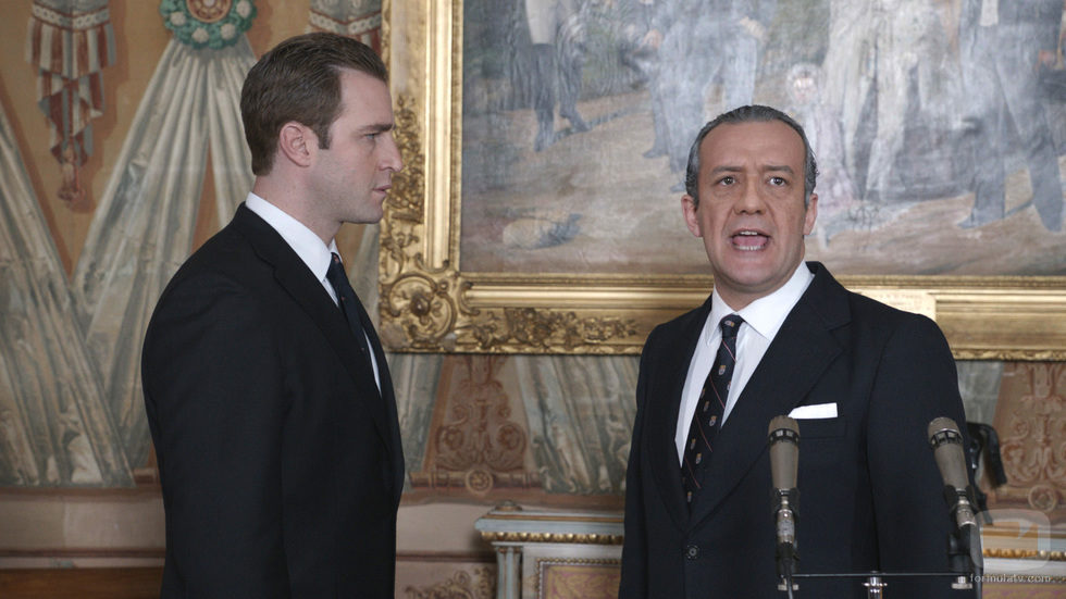 Juan Carlos y Juan de Borbón en 'El rey'