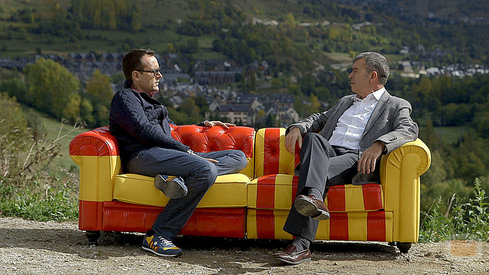 Francesc Boya y Risto Mejide en 'Viajando con Chester'