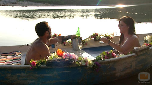 Montse y Alejandro en 'Adán y Eva'