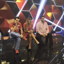 Los nominados de la gala 10 en la sala de expulsión de 'GH 15'
