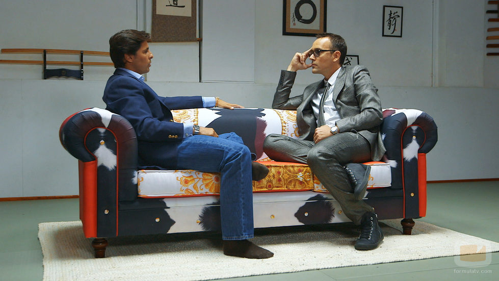 Fran Rivera y Risto Mejide en 'Viajando con Chester'