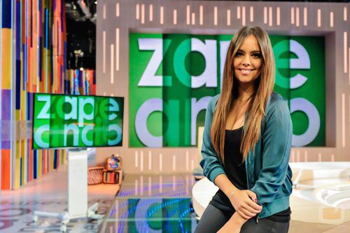 Cristina Pedroche en el plató de 'Zapeando'