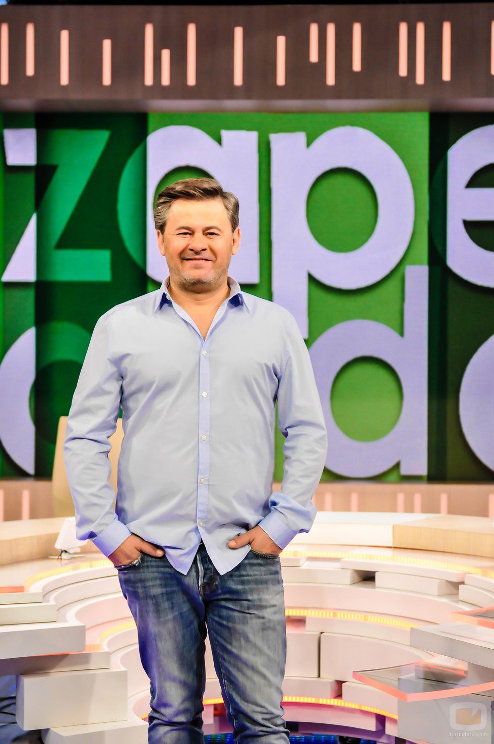 Miki Nadal en el plató de 'Zapeando'