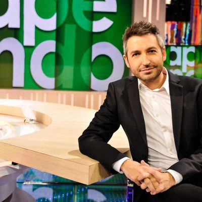Frank Blanco en el plató de 'Zapeando'