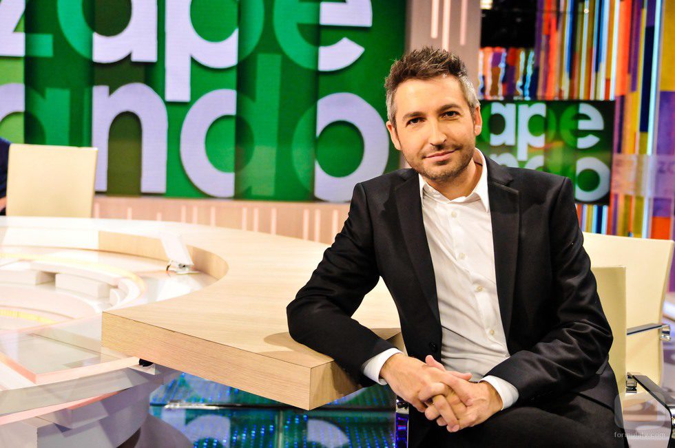 Frank Blanco en el plató de 'Zapeando'