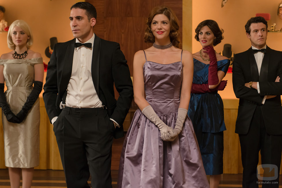 Alberto, Cristina, Patricia, Enrique y Bárbara en 'Velvet'