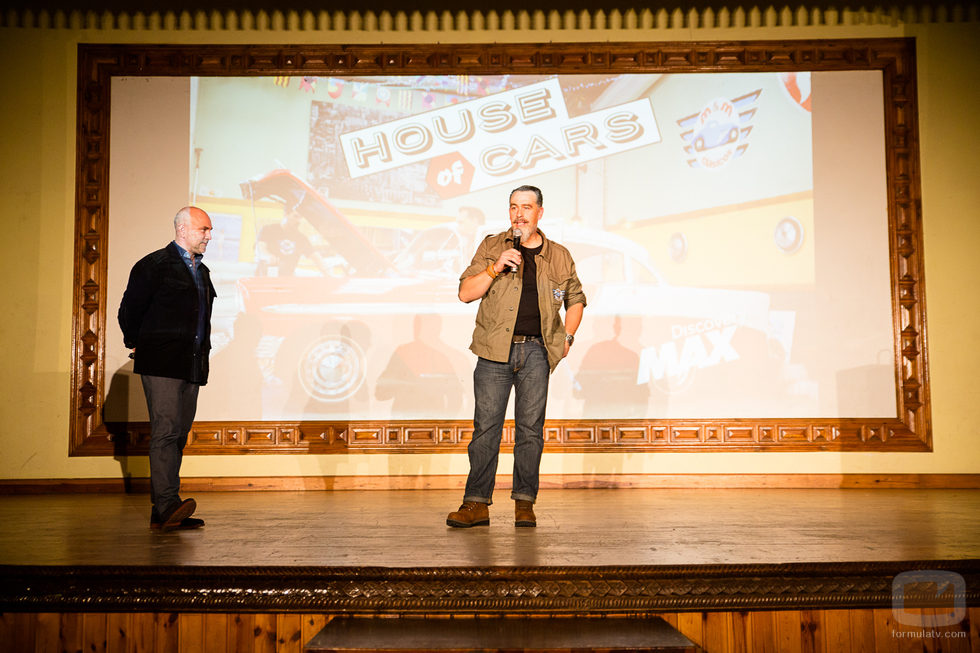 José Vicente en la presentación de 'House of Cars'